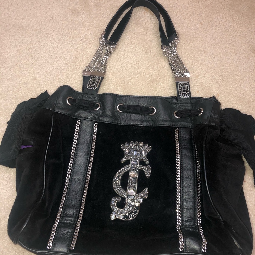 Juicy couture velour purse